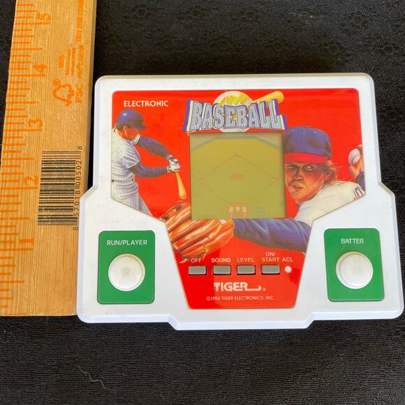 Tiger Electronics Handheld Baseball Game Vintage 1988 Toy Tested & Works - Picture 1 of 16